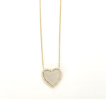 Load image into Gallery viewer, Nacar Heart Necklace
