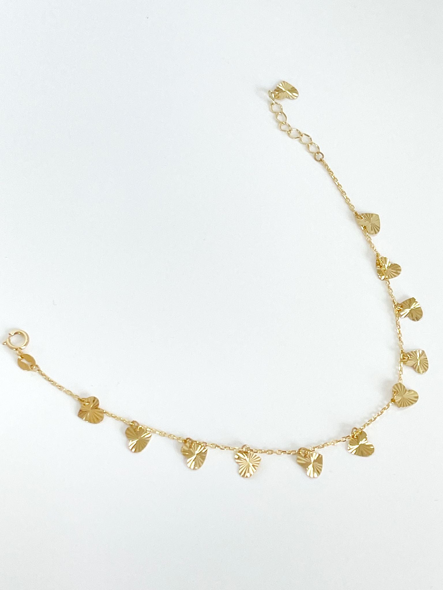 Infinity love gold bracelet