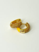 Load image into Gallery viewer, Amber Hoops
