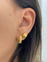 Load image into Gallery viewer, Amber Hoops
