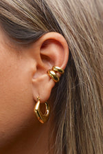Load image into Gallery viewer, Large Gold Earcuff
