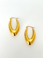 Load image into Gallery viewer, Maytte Gold Hoops
