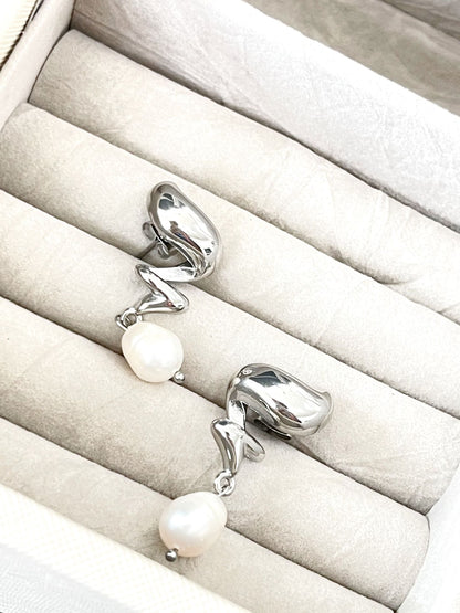 Espiral Silver Earrings