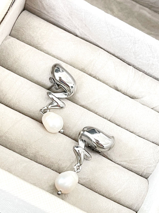 Espiral Silver Earrings