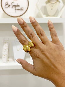 Golden girl ring