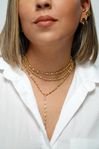 The Cristal long necklace