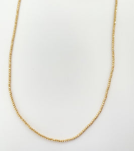 The perfect gold necklace