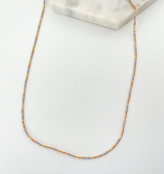 The Perfect Three Gold Necklace