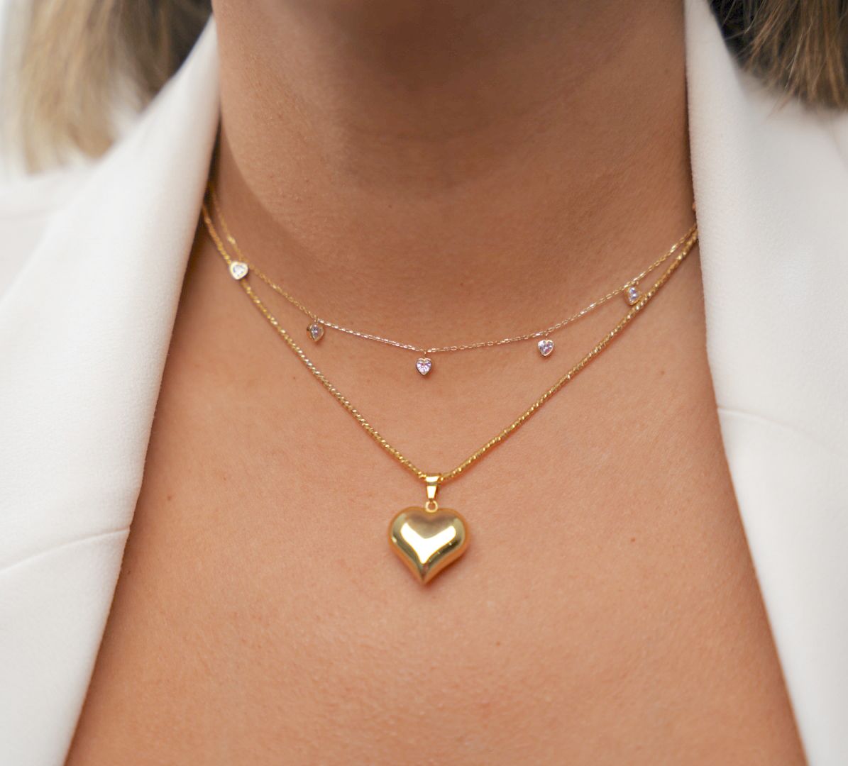 The Perfect Three Gold Necklace