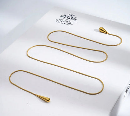 Infinity Gold Necklace