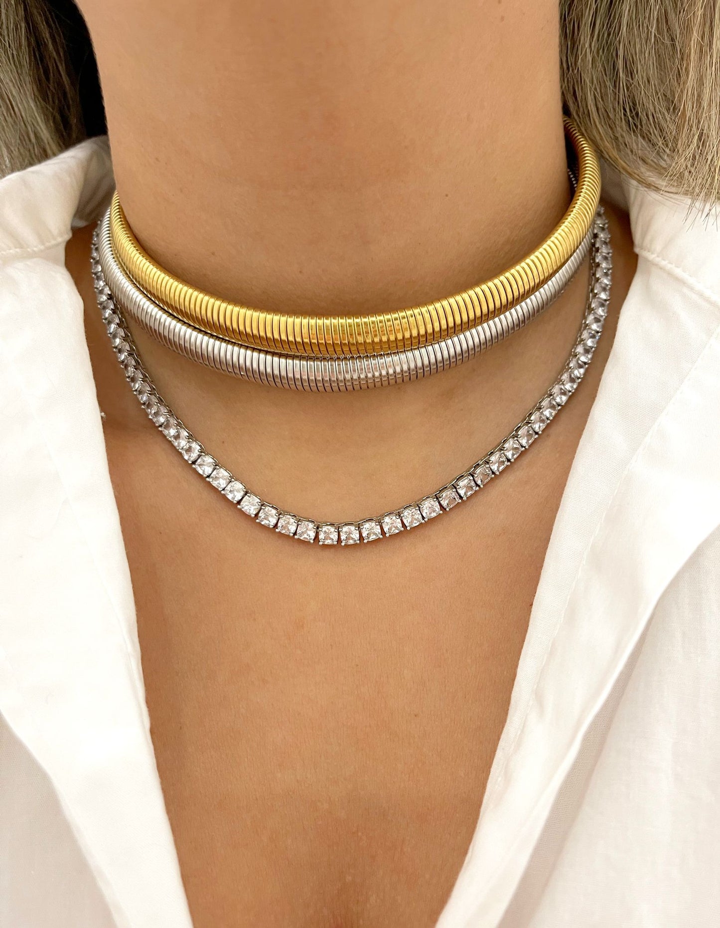 The Chunky Silver Choker