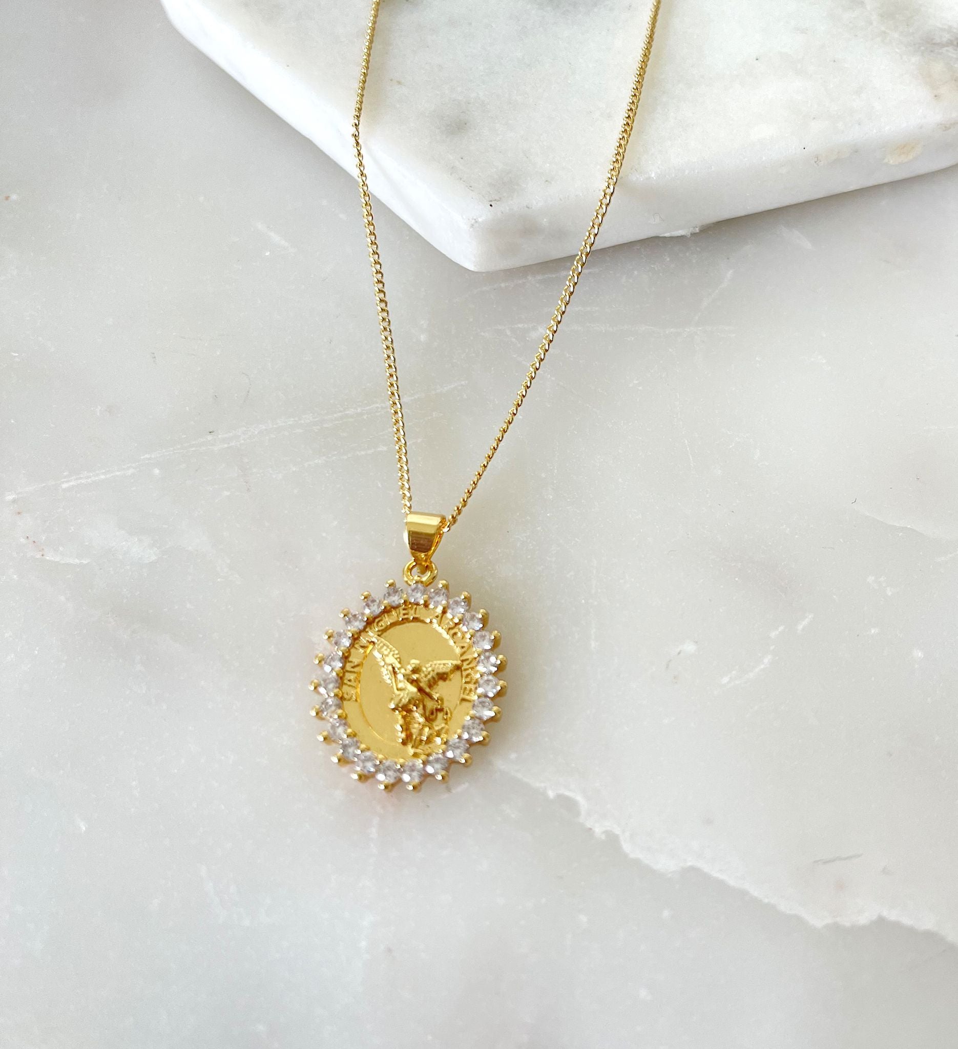 San Miguel Arcangel Necklace By Sandra Frometa Find Your Own Style