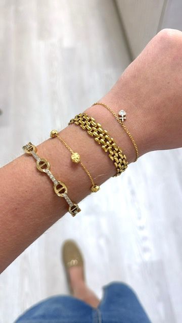 Golden Garland Bracelet Large