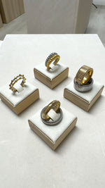 Load image into Gallery viewer, Flex Ring (Gold and Silver)
