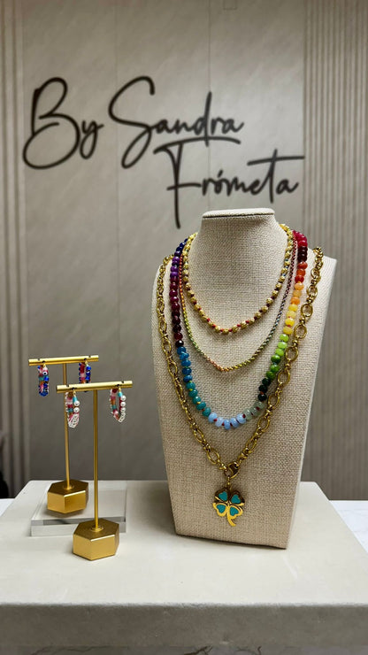 BLUNOVA Blue Necklace