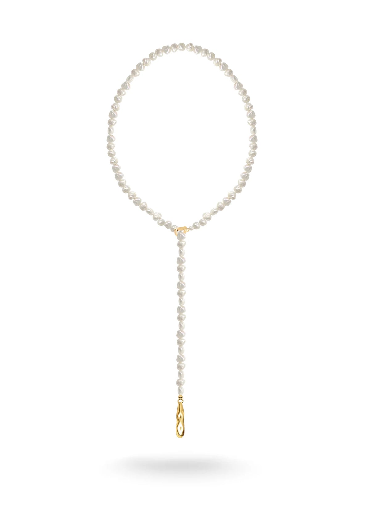 KAI Pearl lariat | By Sandra Frometa 