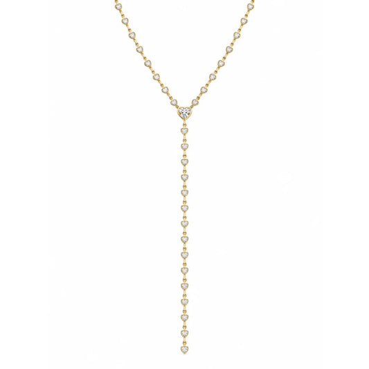 L_Amour Lariat Necklace | By Sandra Frometa 