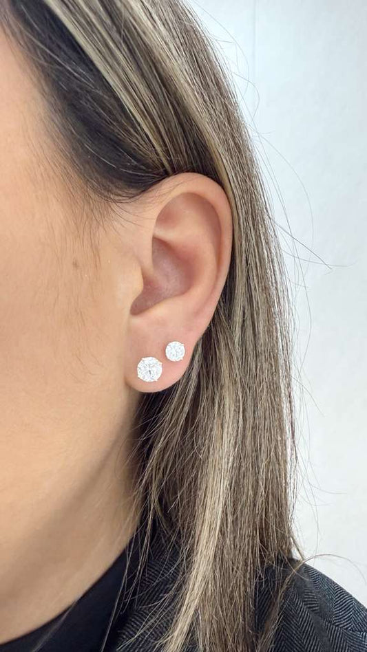 Lab diamonds tud earrings 1