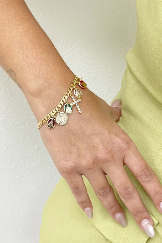 Milagros Colors Bracelet | By Sandra Frometa