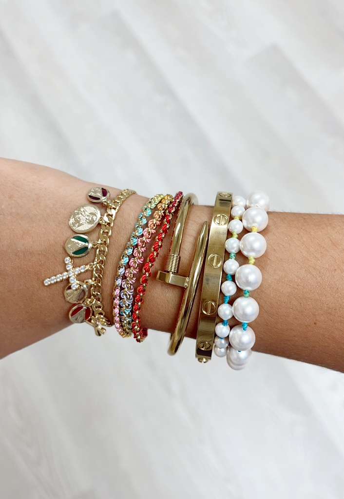 Milagros Colors Bracelet | By Sandra Frometa