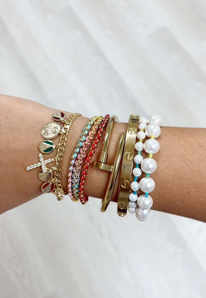 Milagros Colors Bracelet | By Sandra Frometa