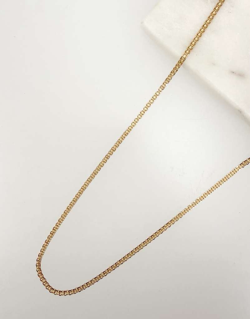 Nico necklace gold | By Sandra Frometa