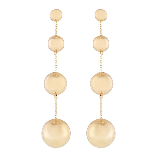 'GROW' DETACHABLE EARRINGS - GOLD -
