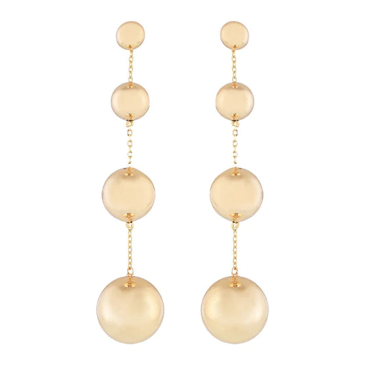 'GROW' DETACHABLE EARRINGS - GOLD -