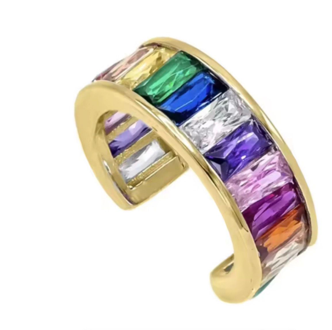 Rainbow Earcuff | By Sandra Frometa