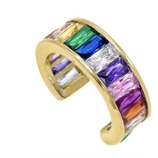 Rainbow Earcuff | By Sandra Frometa