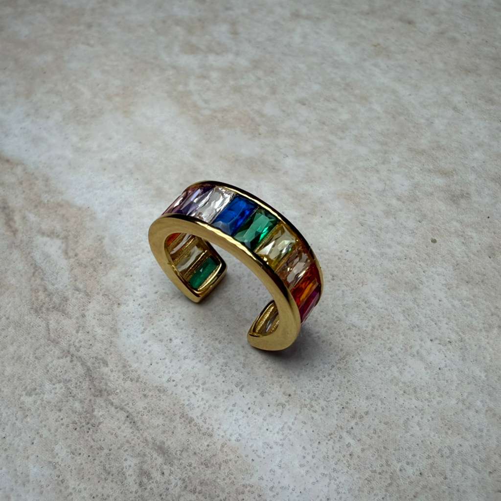 Rainbow Earcuff | By Sandra Frometa