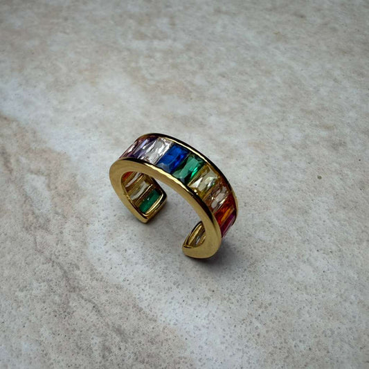 Rainbow Earcuff | By Sandra Frometa