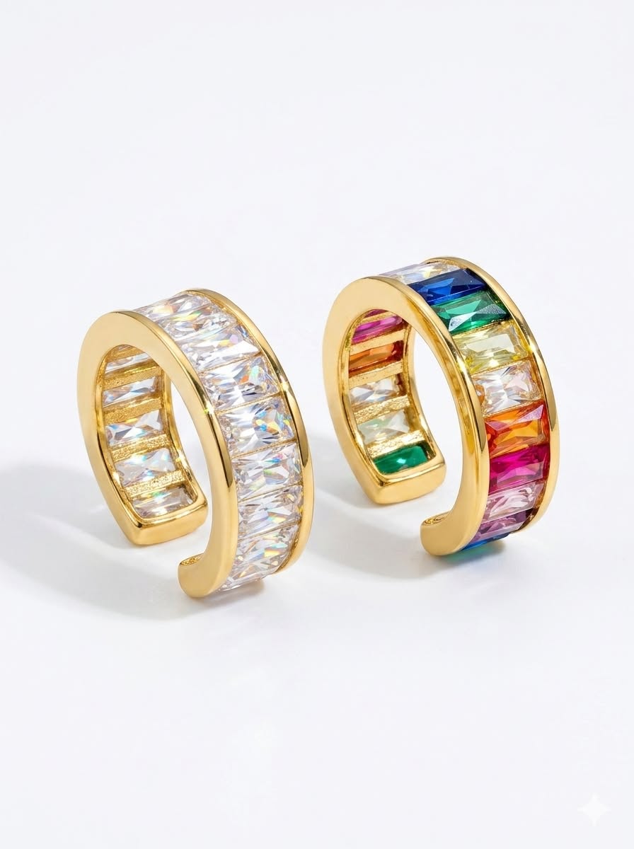 Rainbow Earcuff