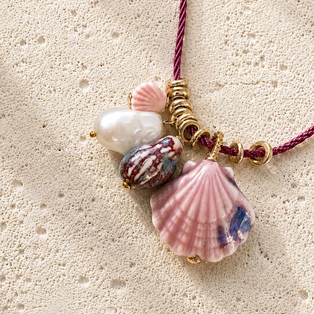 ROSE SEASALT Necklace | By Sandra Frometa