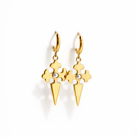 SANTIAGO Earrings - Pearl