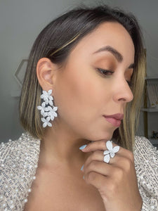Emili Maxi Earrings Silver