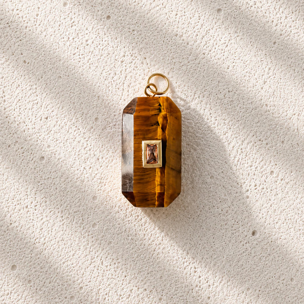 TIGER EYE Charm