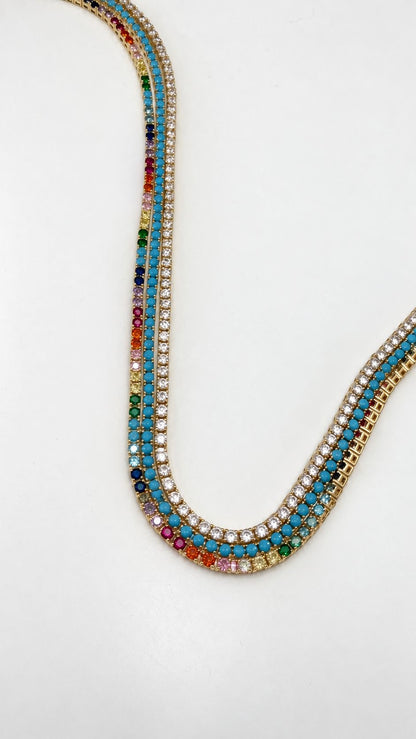 The classic tennis necklace
