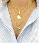 Load image into Gallery viewer, Paper Clip HOPE Necklace

