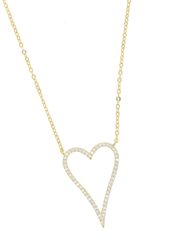 Classic heart necklace