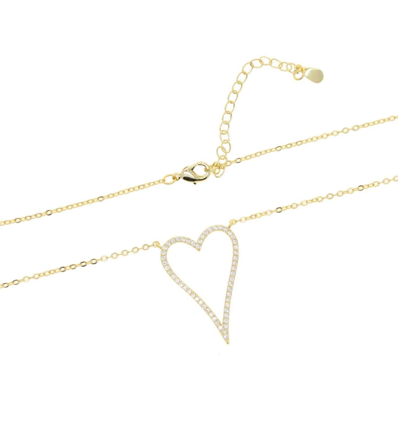 Classic heart necklace