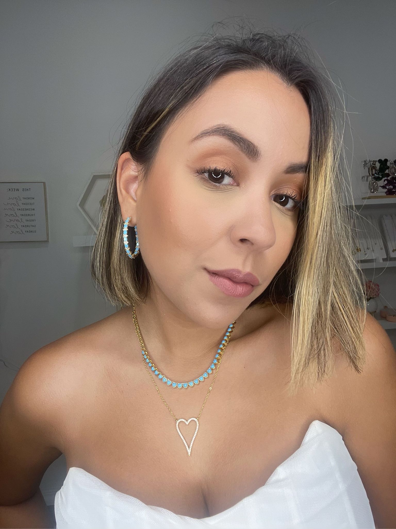 Classic heart necklace
