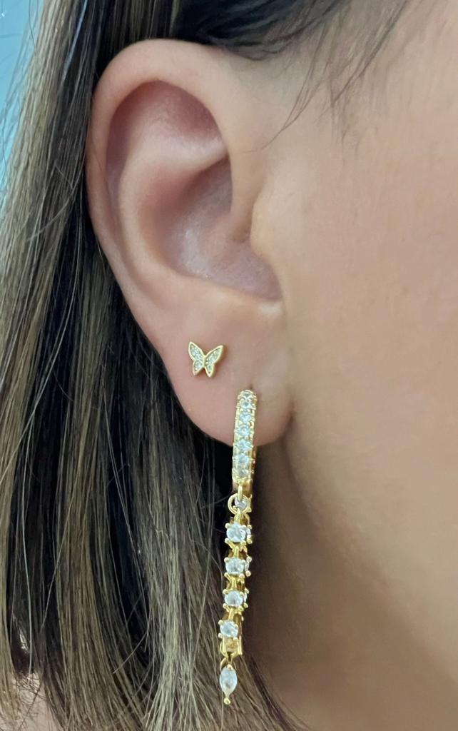 Aria gold hoops