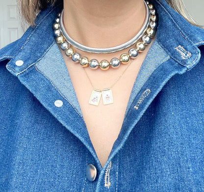 The Chunky Silver Choker
