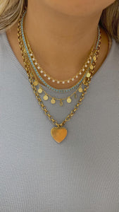 Olivia Turquoise Tennis Necklace