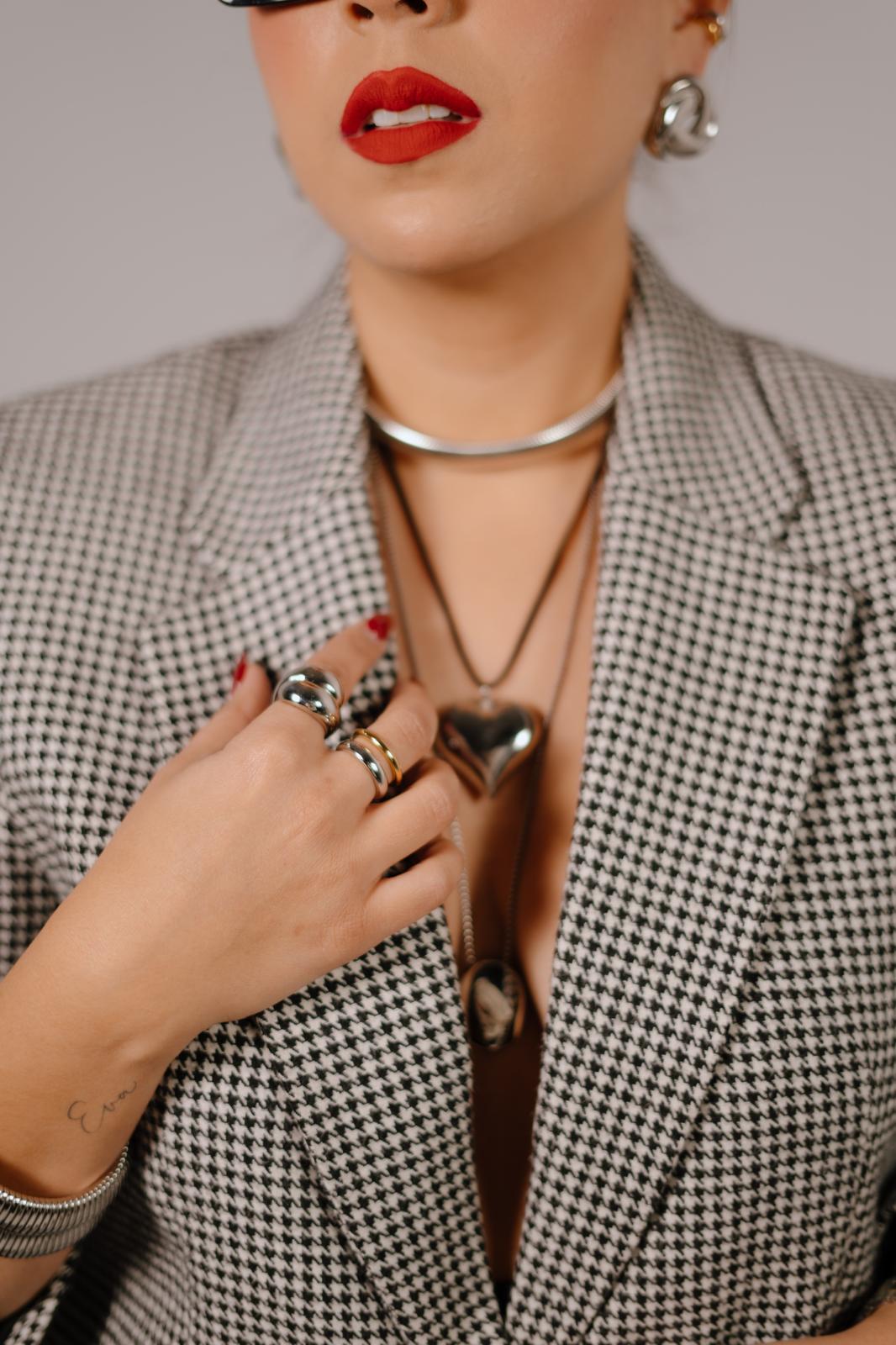 The Chunky Silver Choker