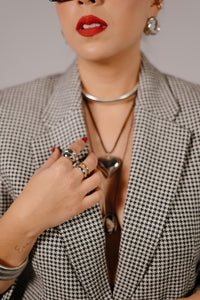 The Chunky Silver Choker