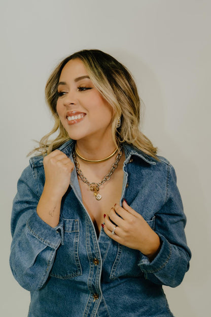 The Chunky Gold Choker