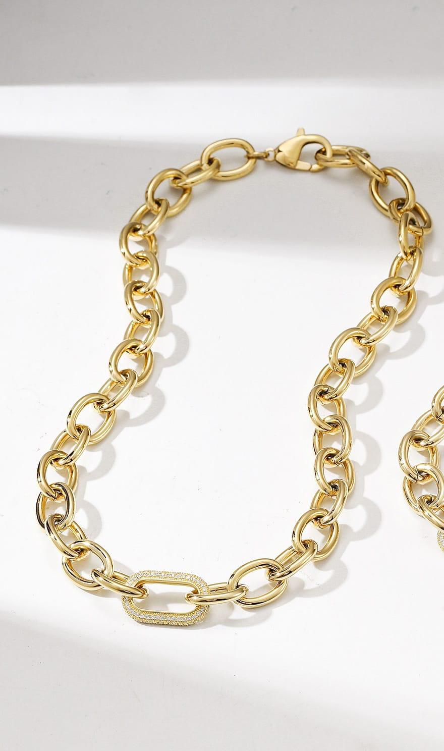 GOLD Chunky Necklace