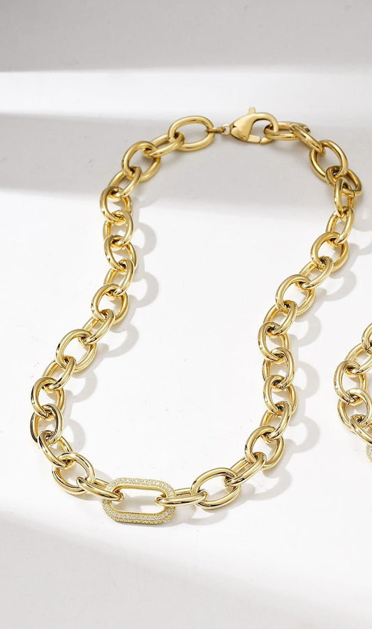 GOLD Chunky Necklace